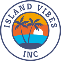 Island Vibes Inc Logo. Apparel, Art Prints, Clothes, Coffee Mugs, and More!